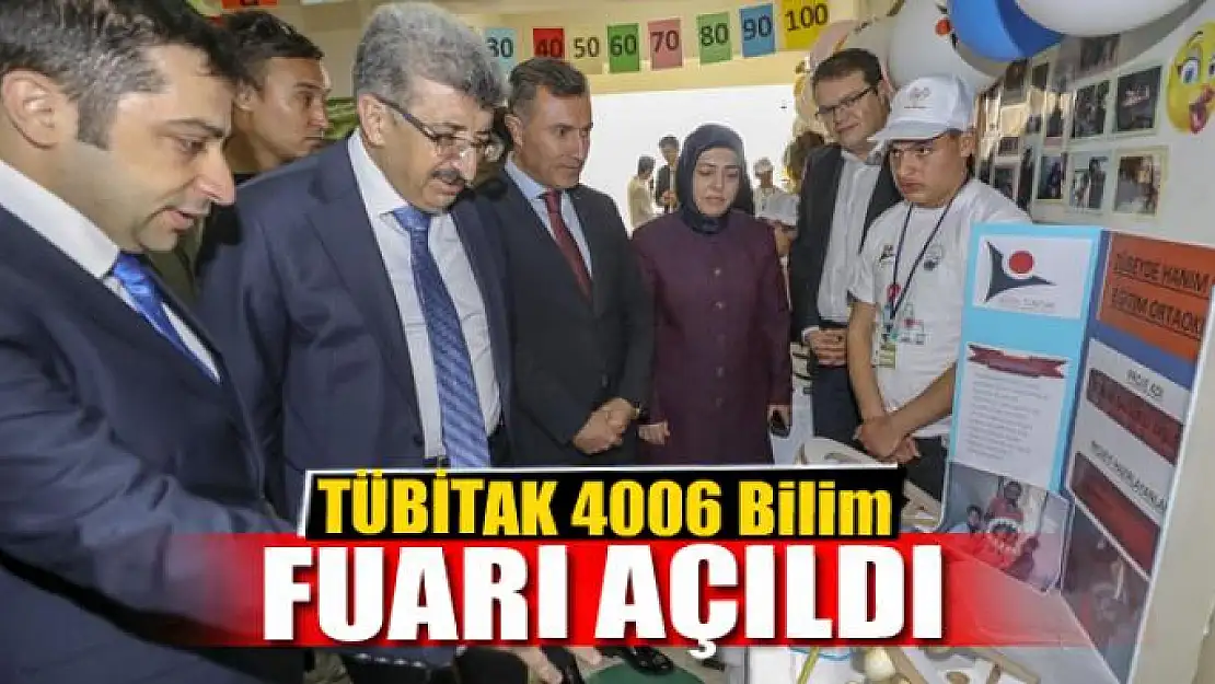 TÜBİTAK 4006 Bilim Fuarı açıldı