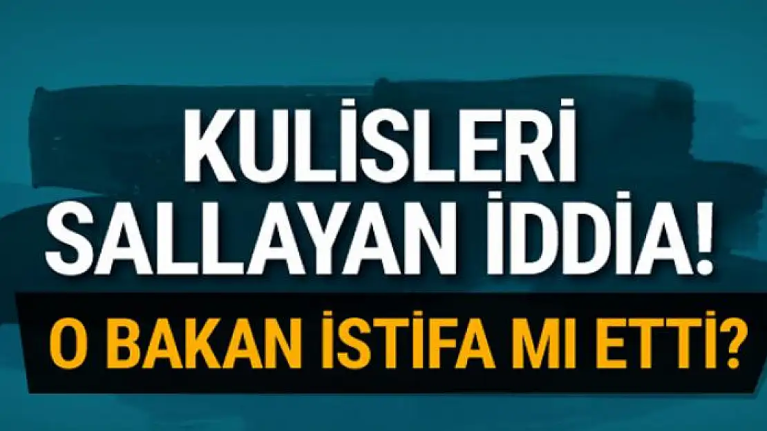 Sağlık Bakanı istifa mı etti? Kulisleri sallayan iddia!