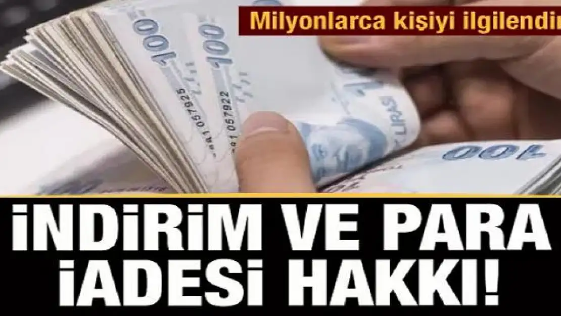 Milyonlarca öğrenci için indirim ve para iadesi hakkı!