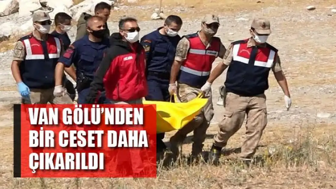 Van Gölü'nden bir ceset daha çıkarıldı