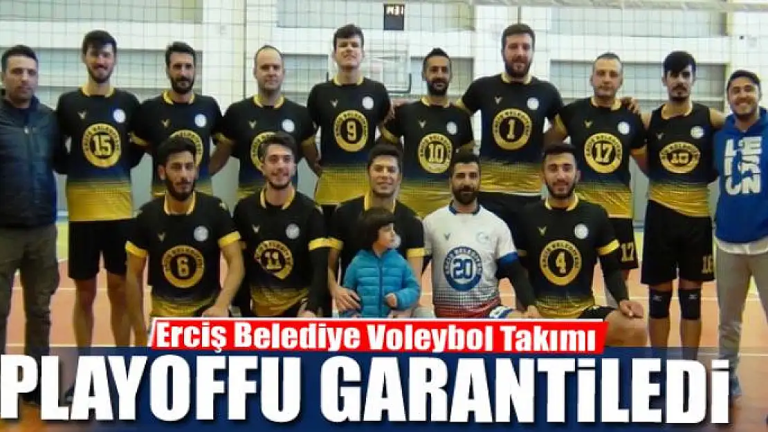 Erciş Belediye Voleybol Takımı playoffu garantiledi