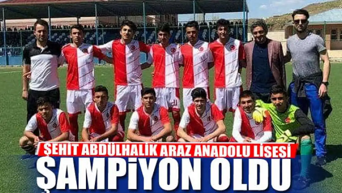 ŞAMPİYON ŞEHİT ABDÜLHALİK ARAZ ANADOLU LİSESİ