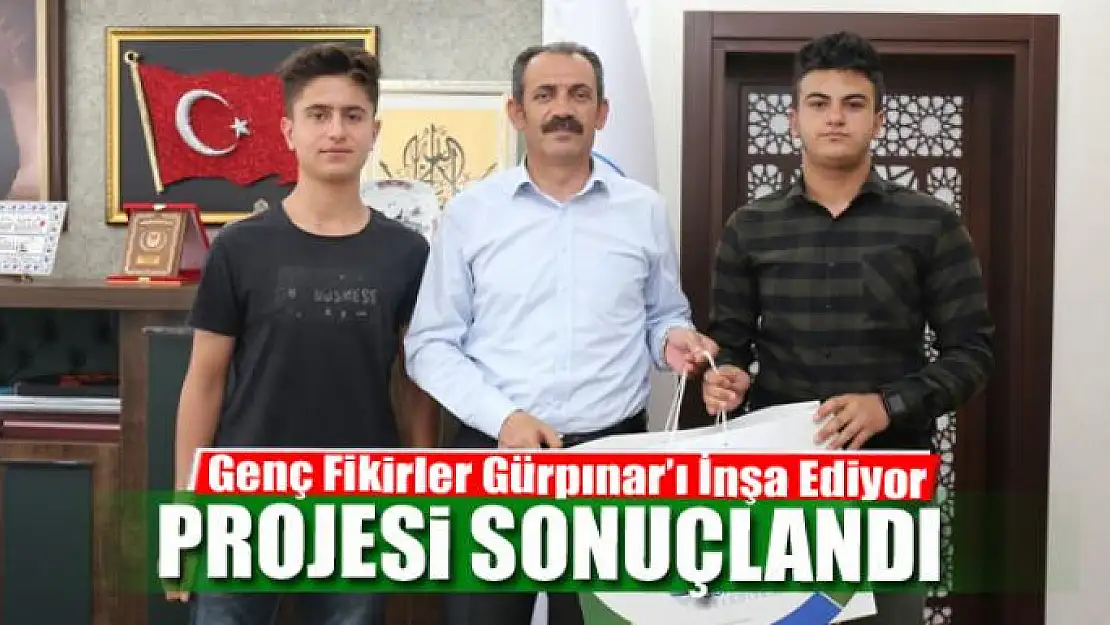 'Genç Fikirler Gürpınar'ı İnşa Ediyor' projesi sonuçlandı