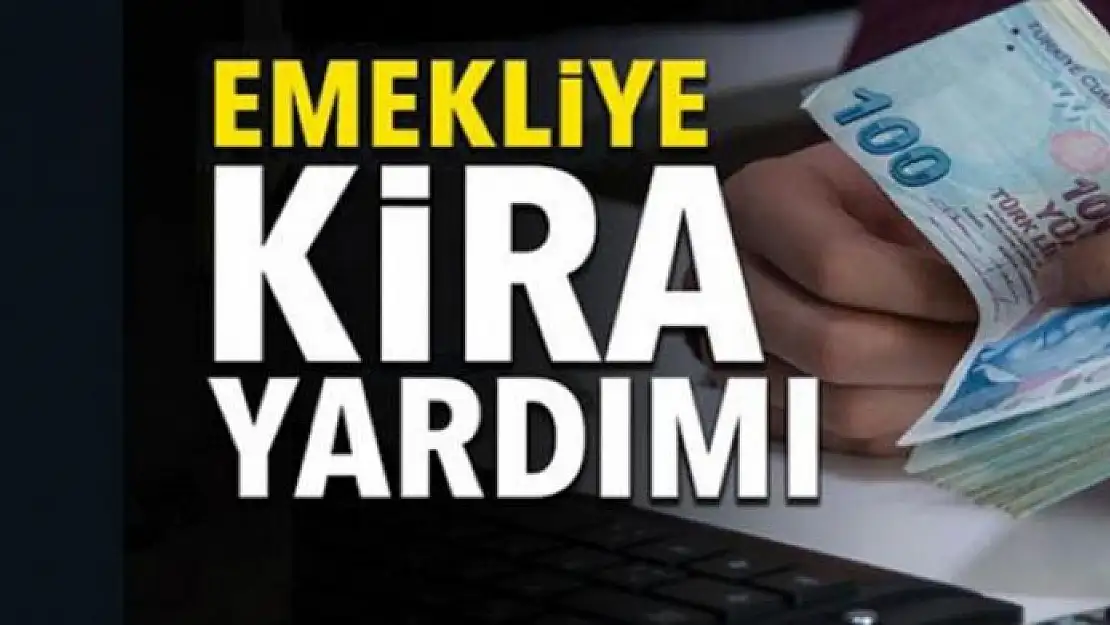 Emekliye kira yardımı masada