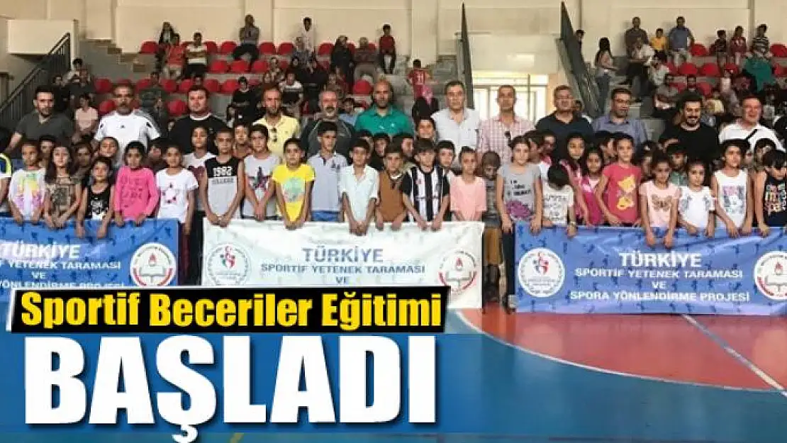 Van'da 'Sportif Beceriler Eğitimi' başladı 