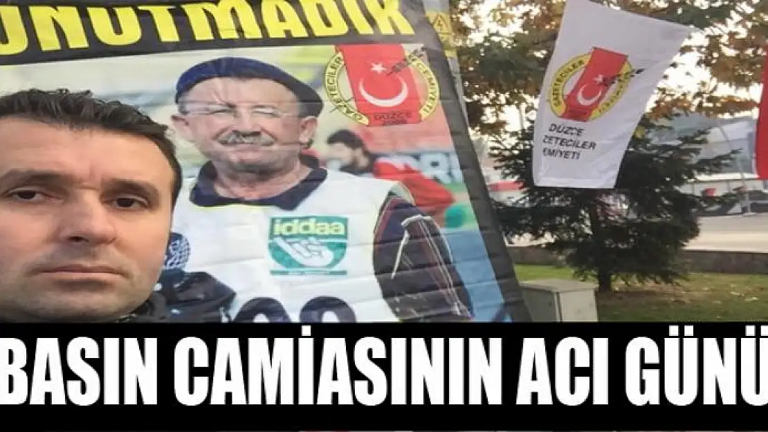 Basın camiasının acı günü! 