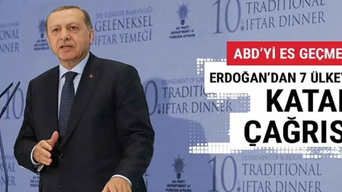 Erdoğan'dan kritik Katar açıklaması!