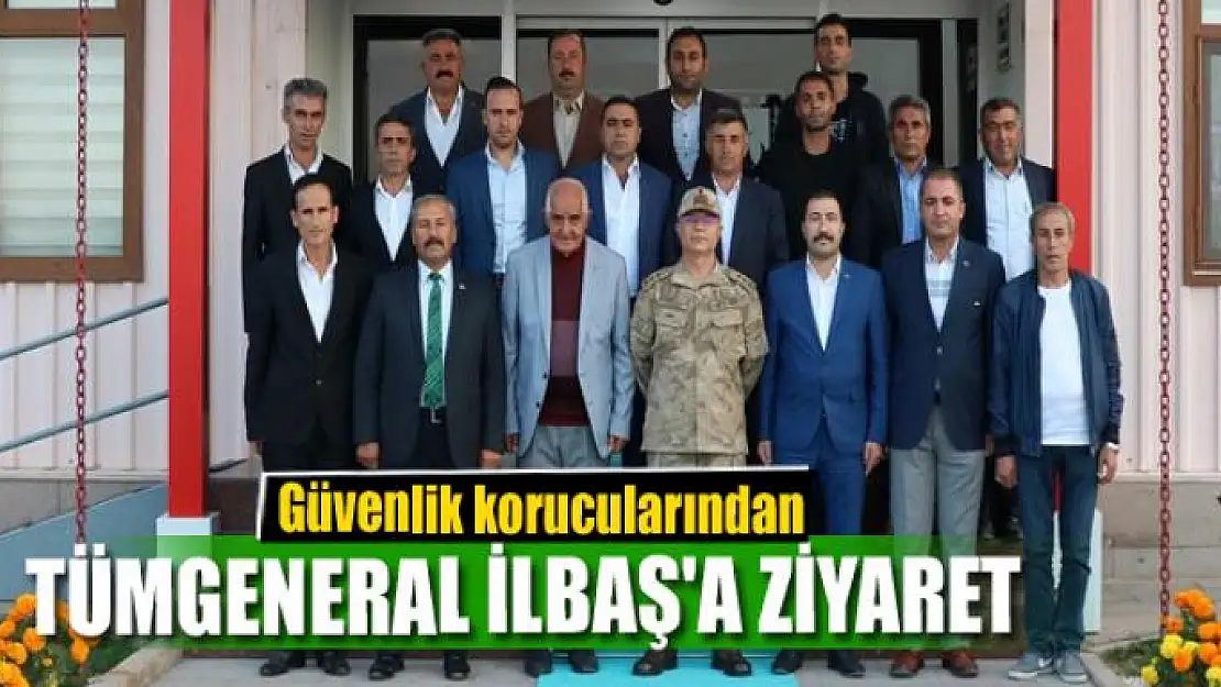 Güvenlik korucularından Tümgeneral İlbaş'a ziyaret