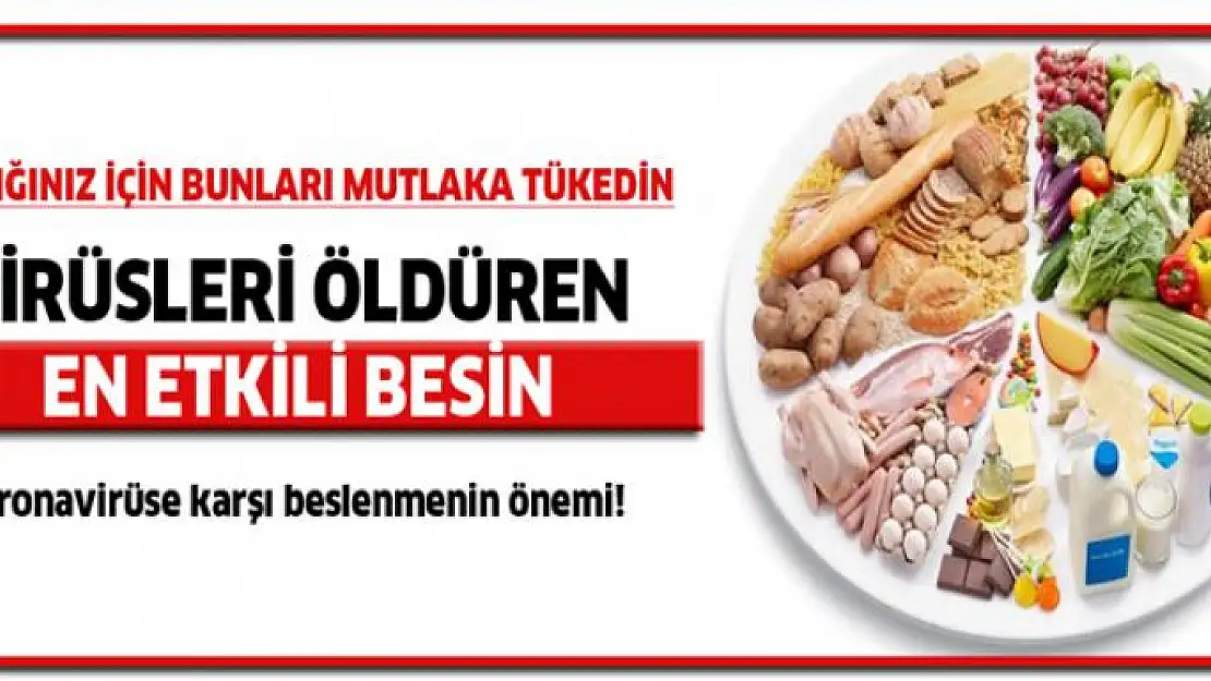 Virüsleri öldüren en etkili besin!