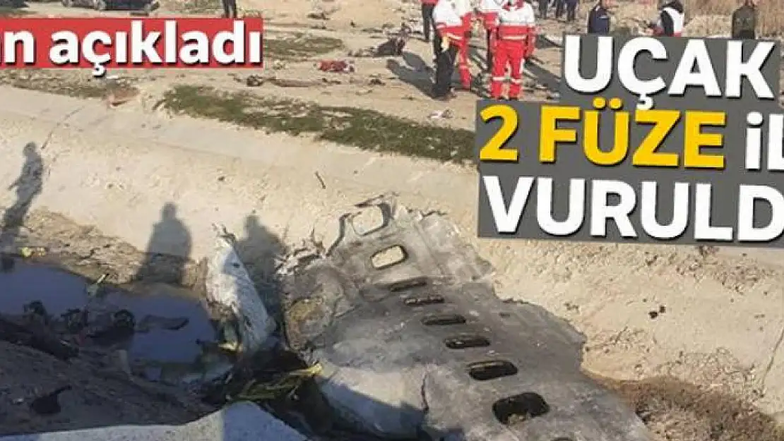 İran, düşürülen uçağın 2 füze ile vurulduğu açıkladı