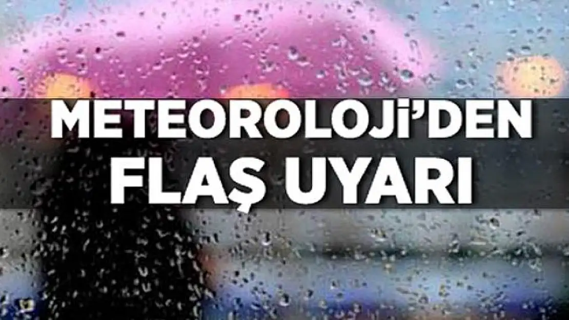 Meteorolojiden çığ ve su baskınlarına yönelik uyarı