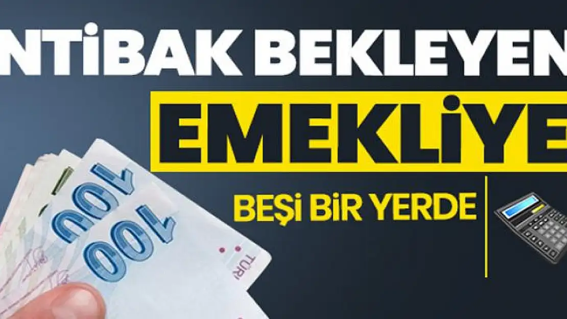 Maaşı düşük emekliye intibak paketi