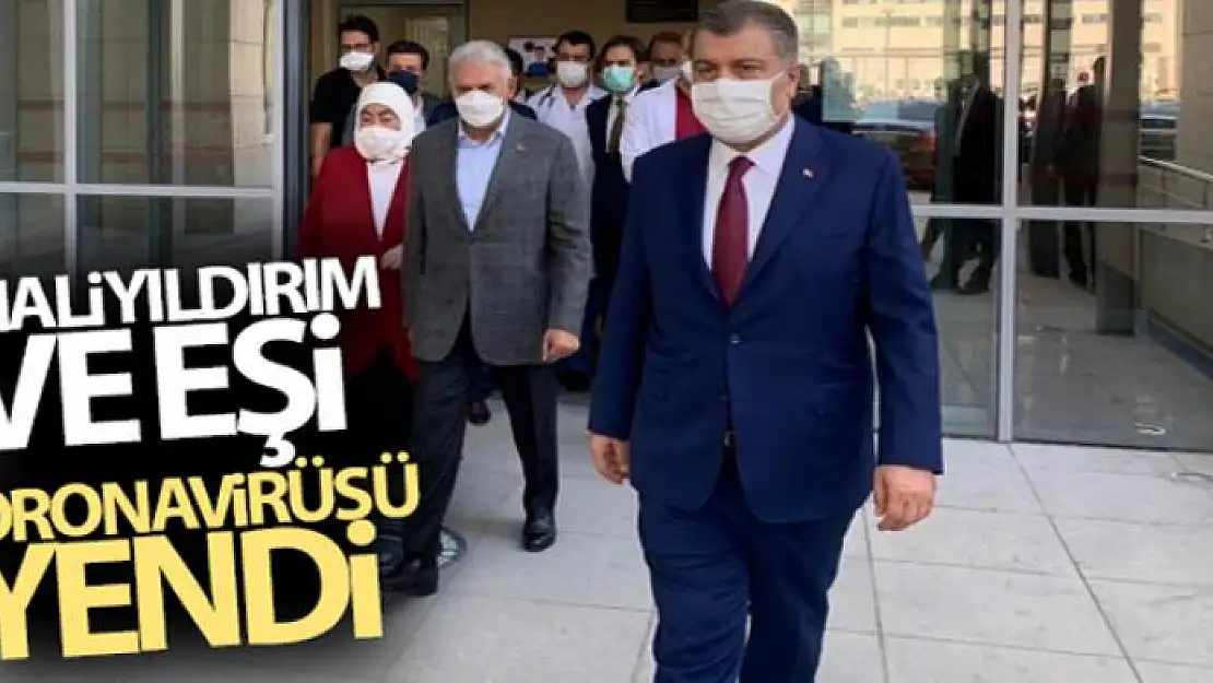 Binali Yıldırım ve eşi Semiha Yıldırım koronavirüsü yendi