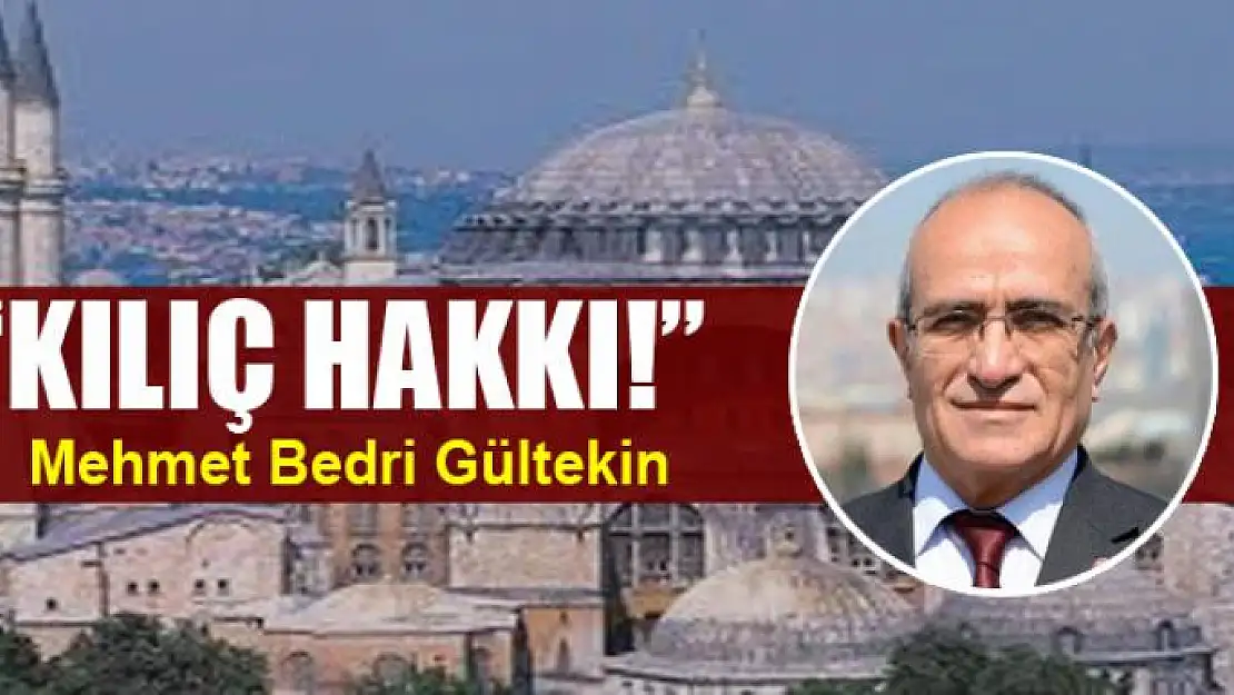 'Kılıç hakkı!'