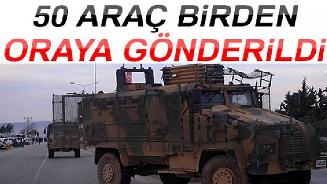 Mayına dayanıklı kirpiler Afrin'e gönderildi