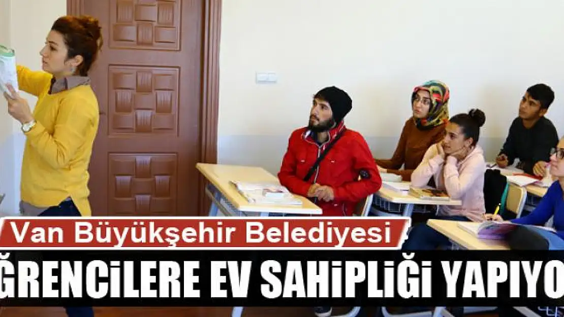 Van Büyükşehir'den eğitime 'Sürekli' destek