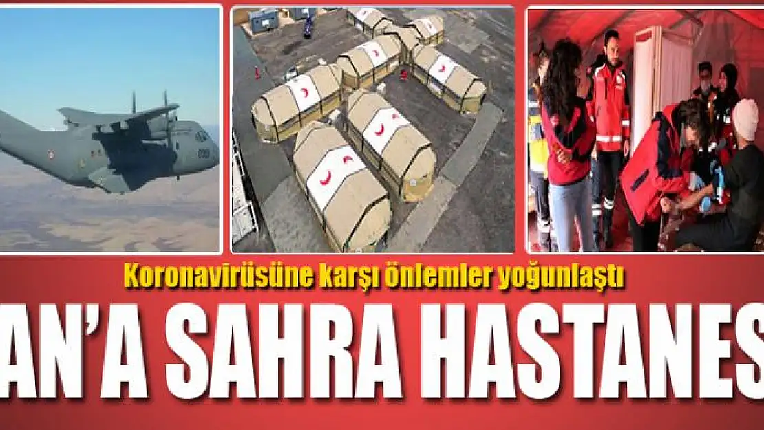 VAN'A SAHRA HASTANESİ