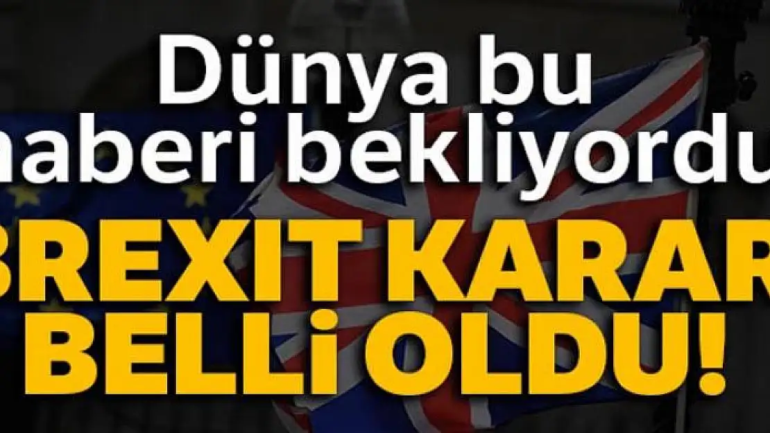 İngiltere'de Brexit Anlaşması'na ret