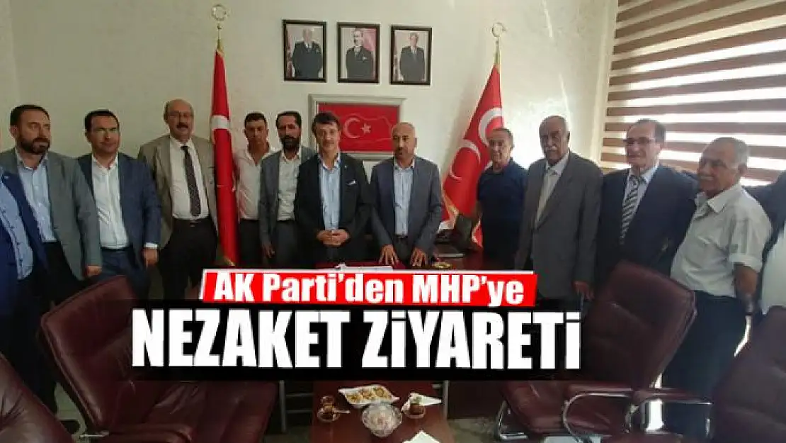 AK Parti'den MHP'ye nezaket ziyareti