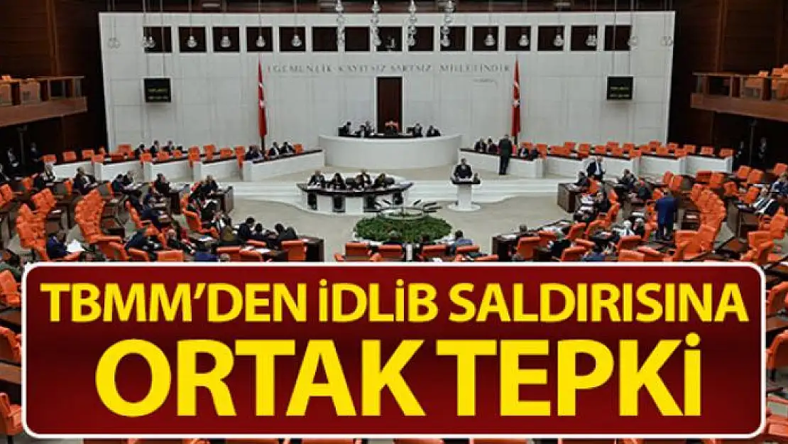 TBMM'den İdlib saldırısına ortak tepki