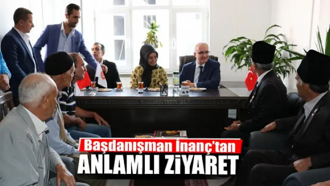 İnanç'tan anlamlı ziyaret