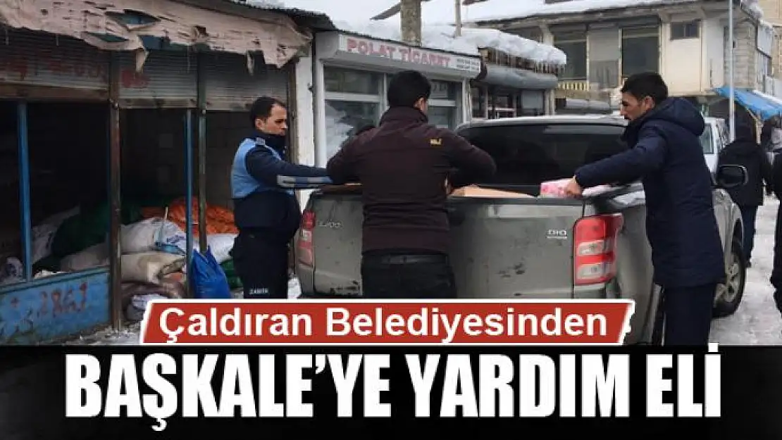 Çaldıran Belediyesinden Başkale'ye uzanan sıcak el