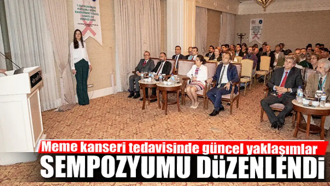 Meme kanseri tedavisinde güncel yaklaşımlar sempozyumu 