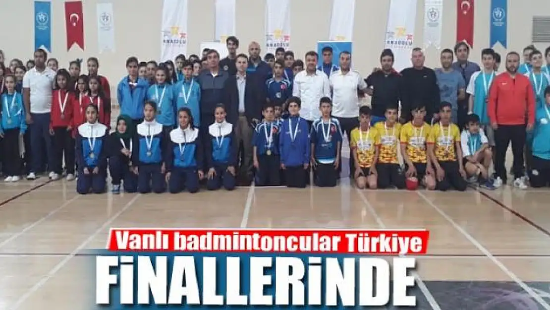 Vanlı badmintoncular Türkiye finallerinde