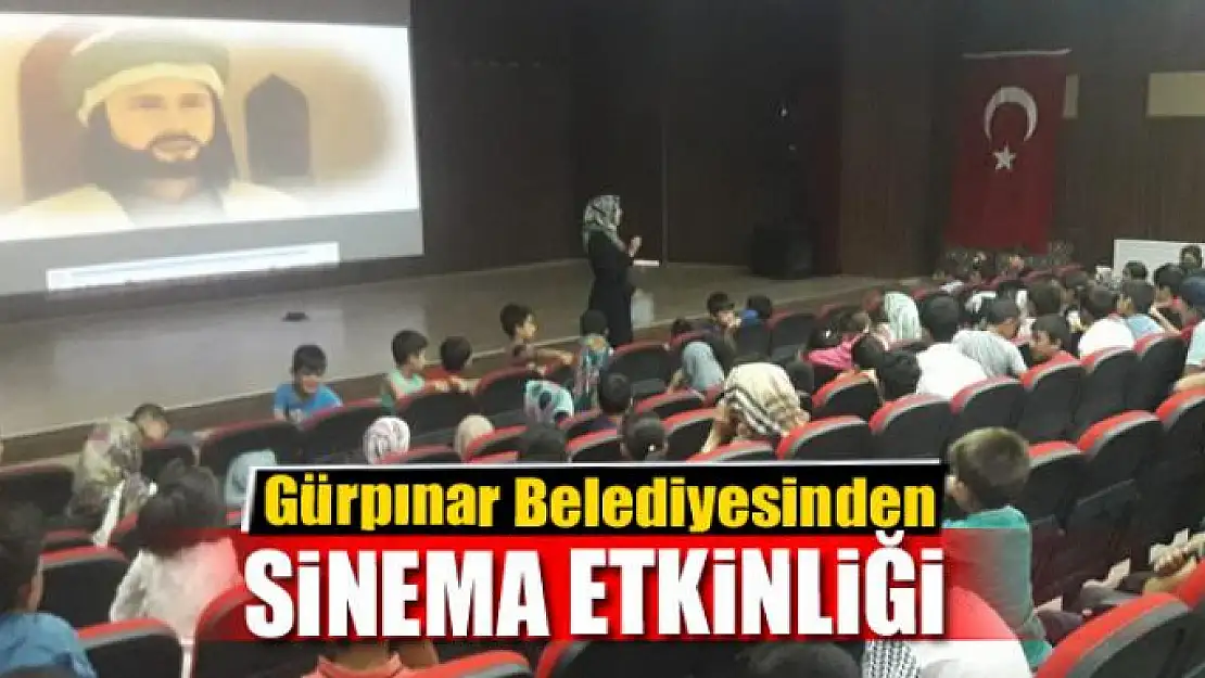 Gürpınar Belediyesinden sinema etkinliği