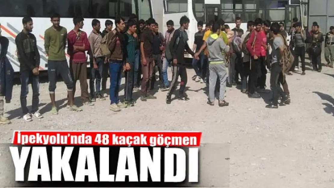 Van'da 48 kaçak göçmen yakalandı