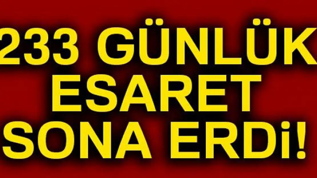 Libya'da kaçırılan Türk mühendislerin 233 günlük esareti bitti