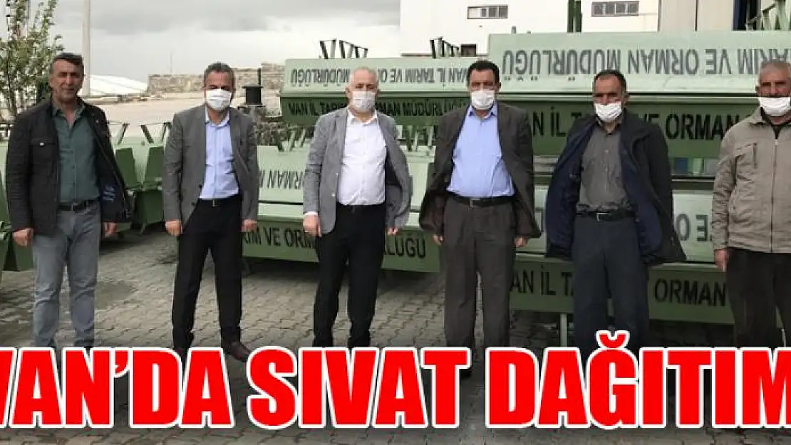 Van'da sıvat dağıtımı