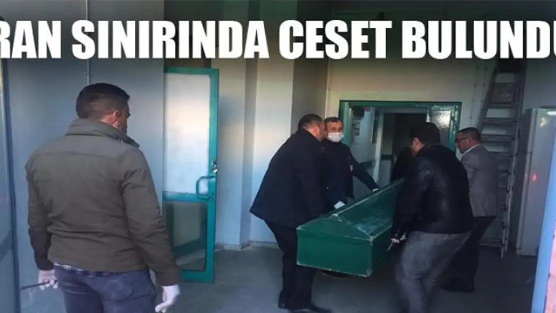 İran sınırında ceset bulundu