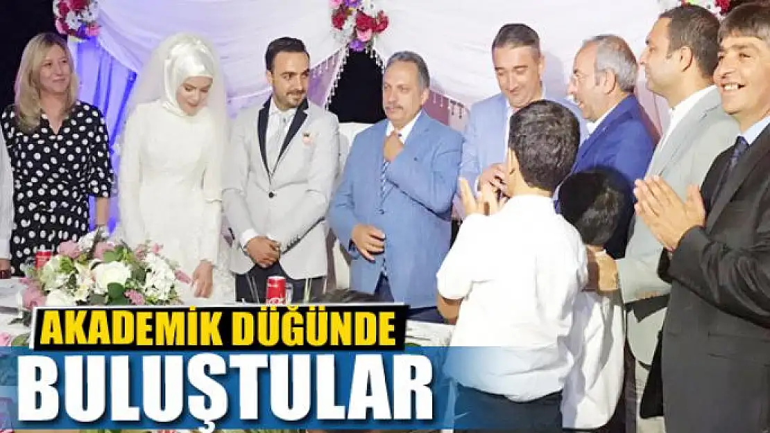 AKADEMİK DÜĞÜNDE BULUŞTULAR