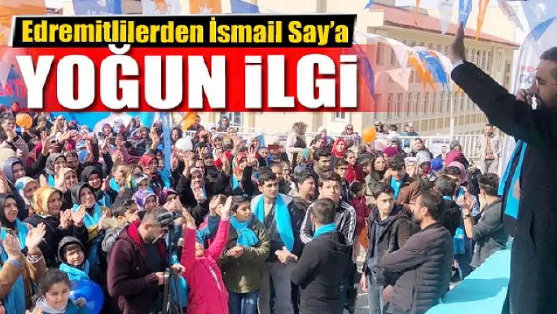 Edremitlilerden İsmail Say'a yoğun ilgi