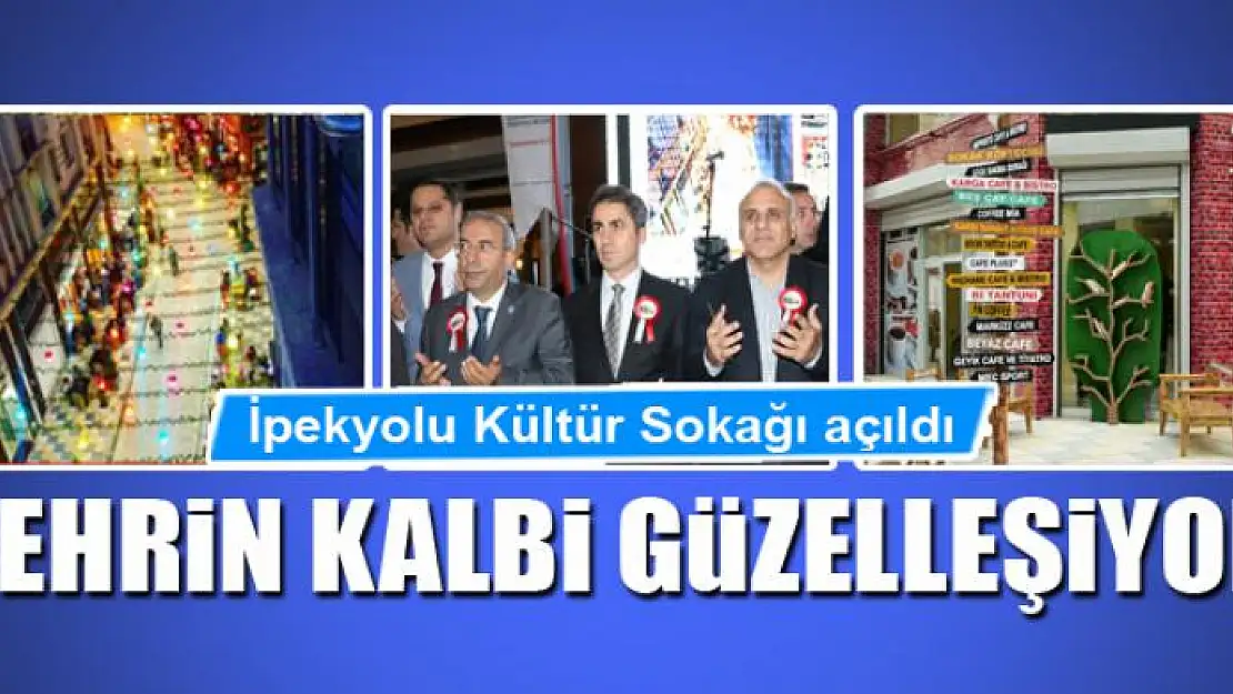 ŞEHRİN KALBİ GÜZELLEŞİYOR