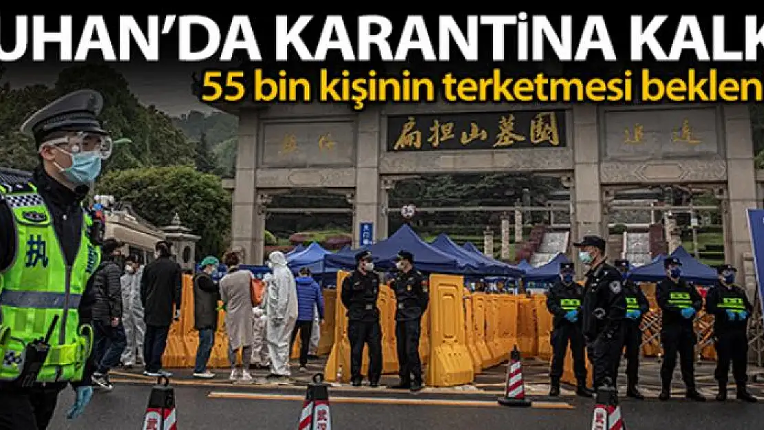 Wuhan'da karantina kalktı