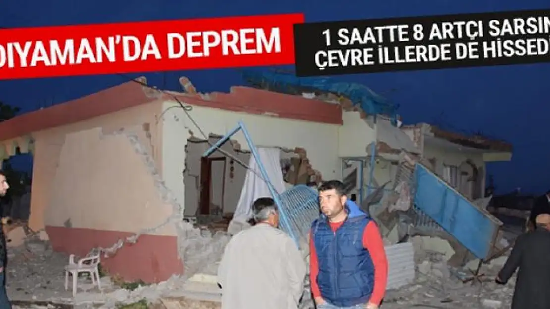 Adıyaman'da korkutan deprem!