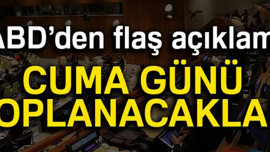 BM Güvenlik Konseyi 'İdlib' gündemiyle cuma günü toplanacak