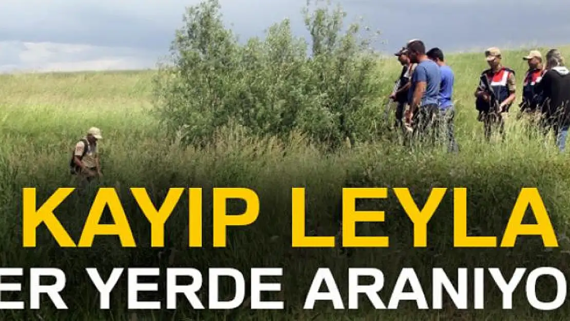 Kayıp Leyla sazlık ve bataklıkta arandı