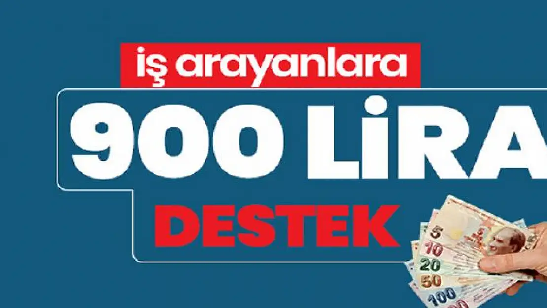 İş arayana 900 lira