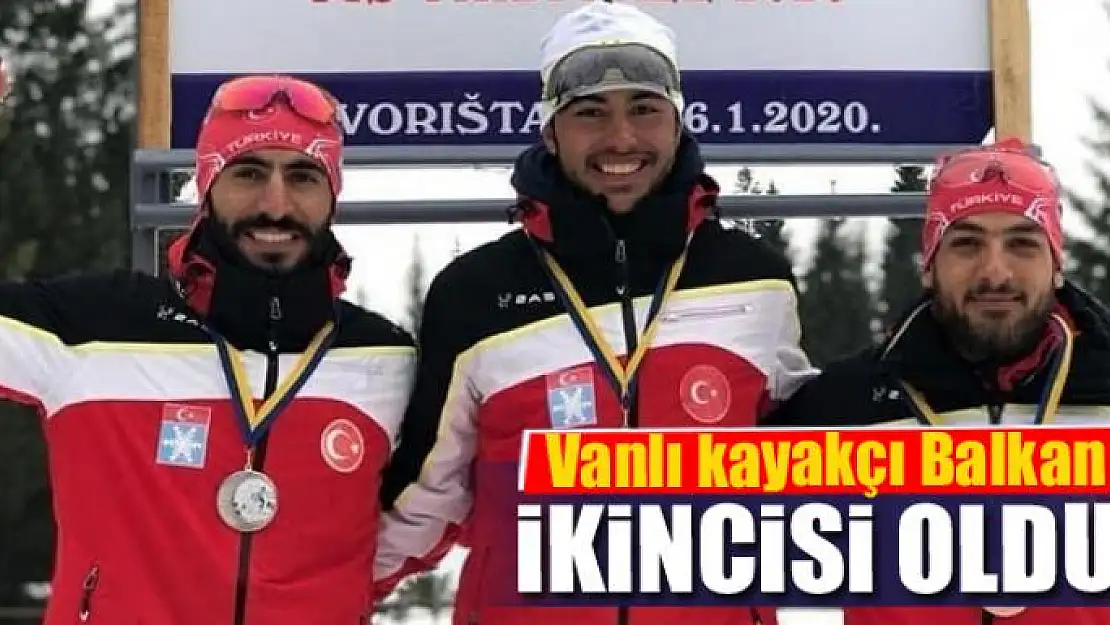 Vanlı kayakçı Madalyaya doymuyor