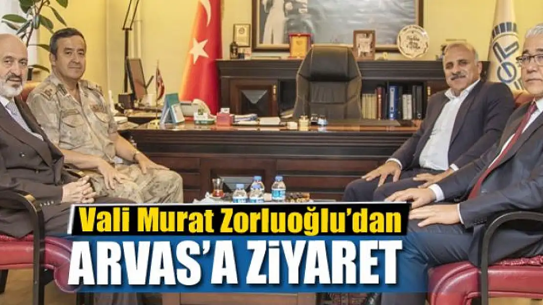 Vali Zorluoğlu'dan Müftü Arvas'a ziyaret