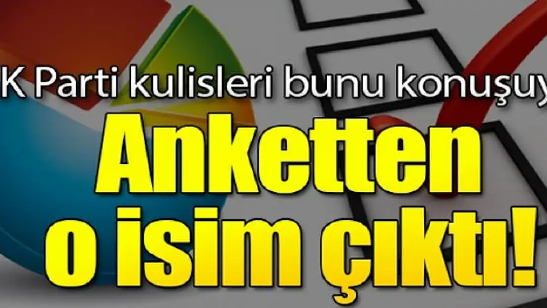 Anketten Yıldırım çıkıyor