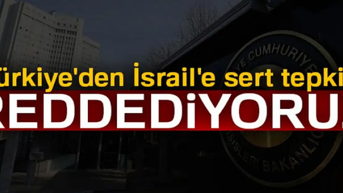 Dışişleri Bakanlığı, Filistinli mahalleleri İsrail egemenliğine geçiren yasayı reddetti