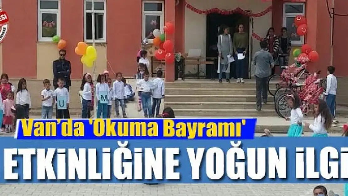 Van'da 'Okuma Bayramı' etkinliği 