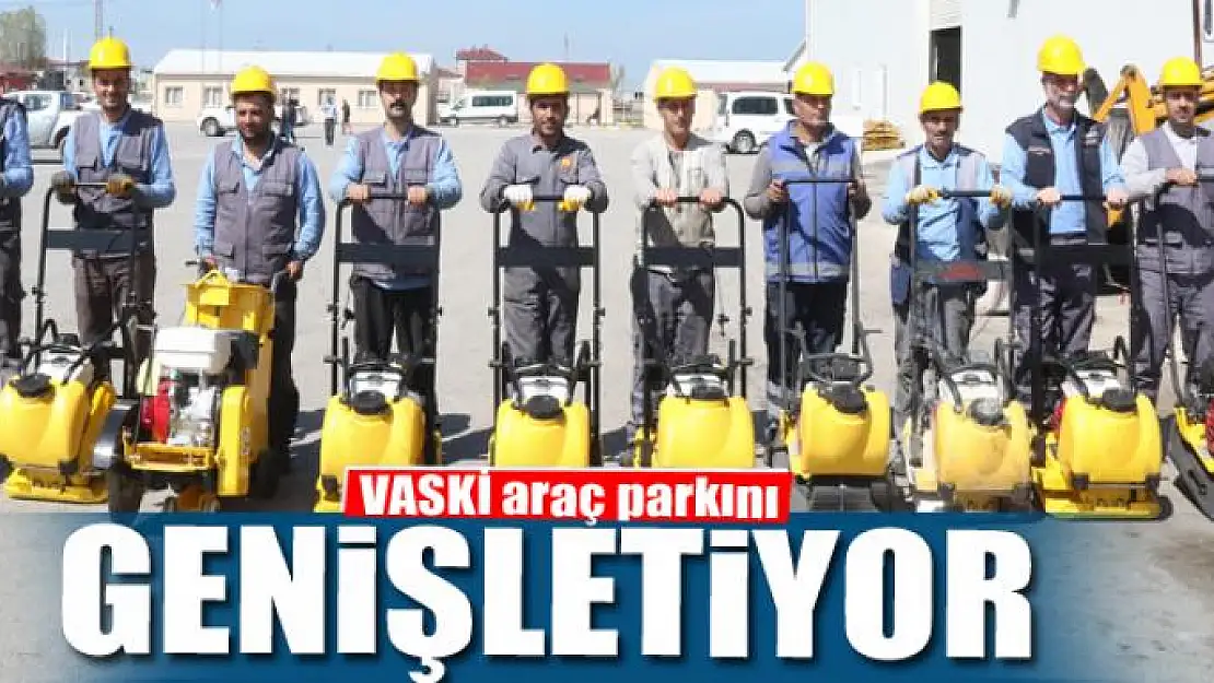 VASKİ araç parkını genişletiyor 