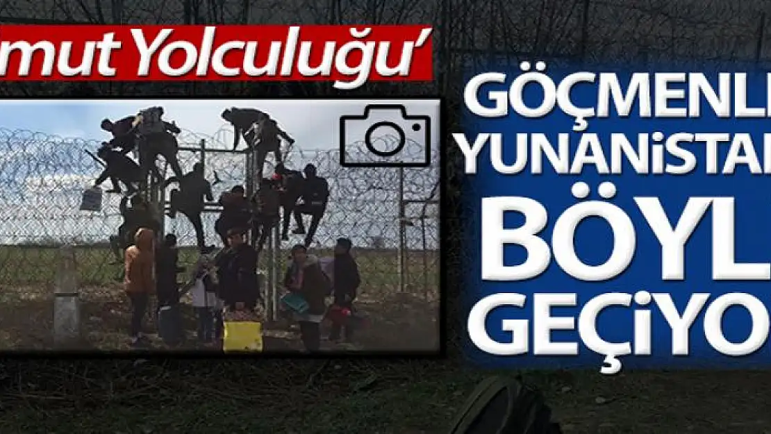 Göçmenlerin Yunanistan'a geçişleri devam ediyor