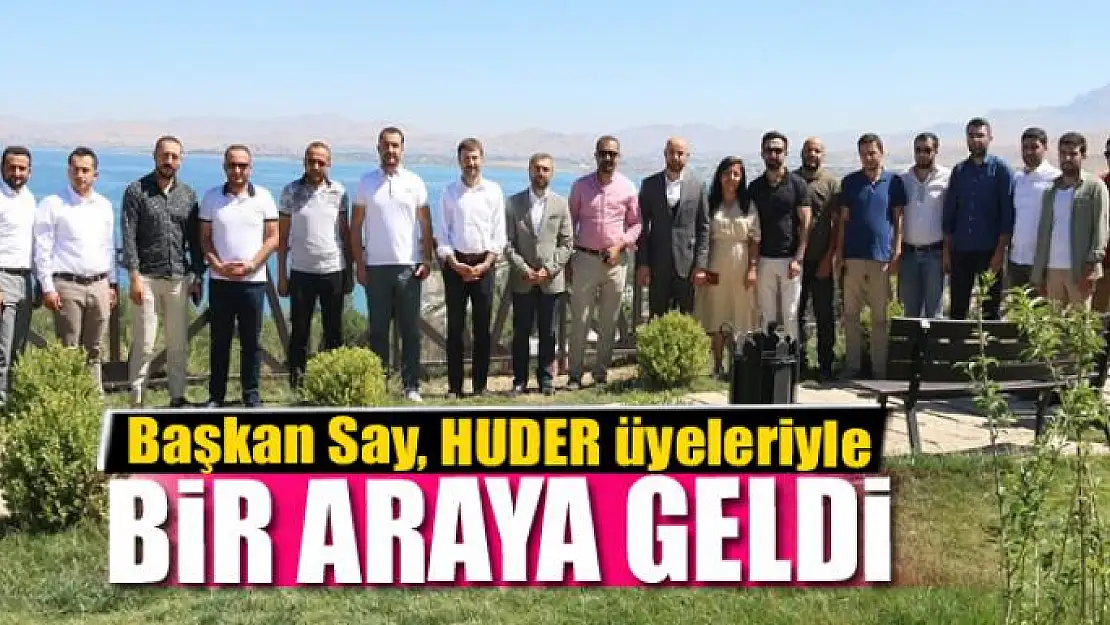 Başkan Say, HUDER üyeleriyle bir araya geldi