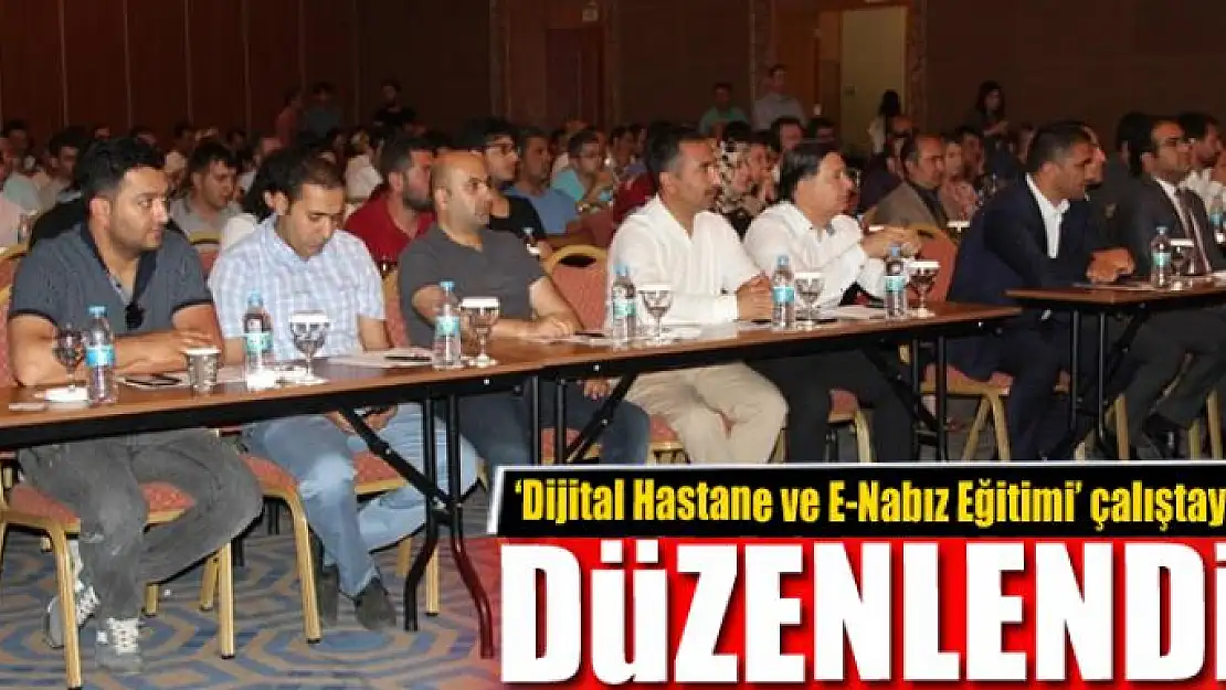 Van'da 'Dijital Hastane ve E-Nabız Eğitimi' çalıştayı